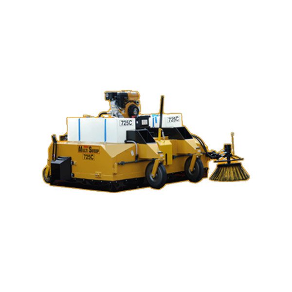 Bulldozer Yard Broom Sweeper Heavy Duty Industrial with Handle