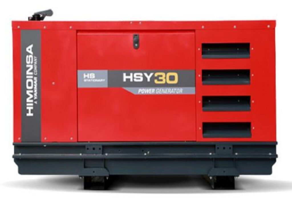 YANMAR – HIMOINSA HSY-30 T5 30kVA 3P Diesel Generator - Staunch Machinery